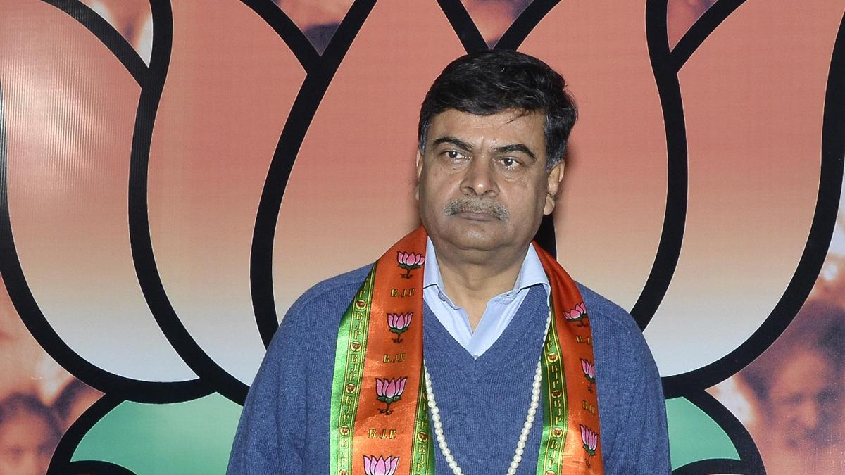 Former Home Secretary R.K. Singh, who criticized CEC Gyanesh Kumar's actions as legally questionable.