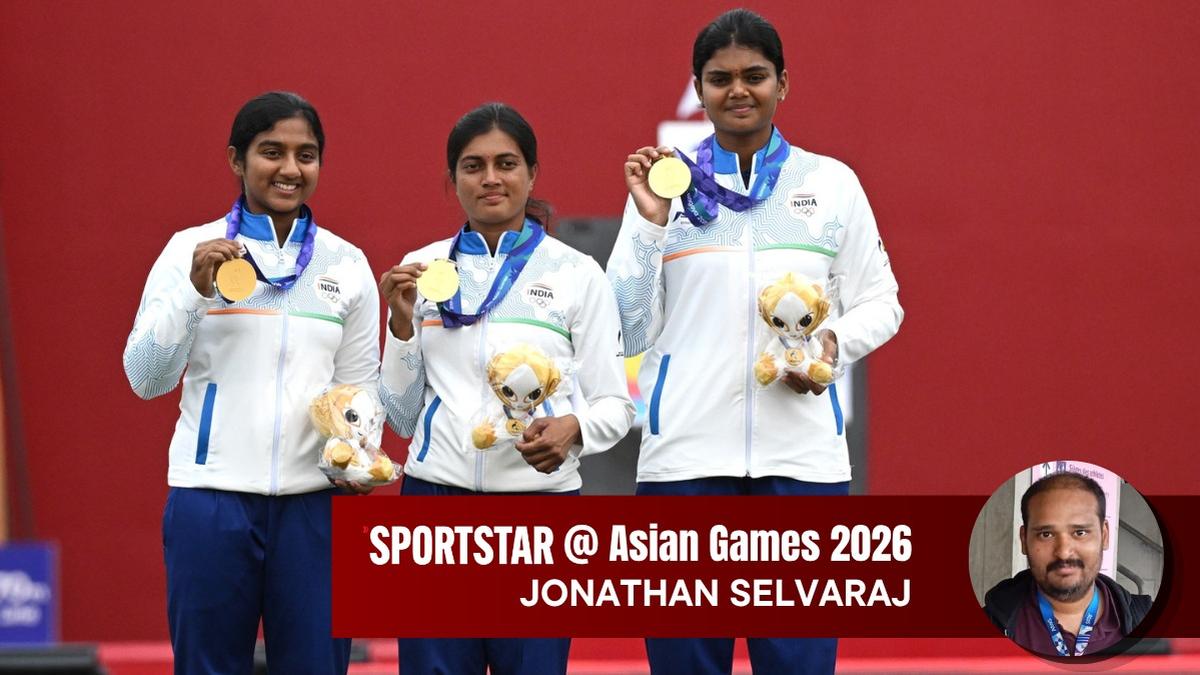 India’s women’s compound archery team stays composed to defend their gold with a world-record-equalling performance.