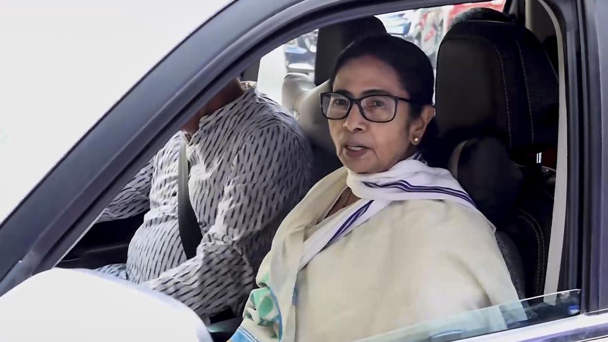 West Bengal Chief Minister Mamata Banerjee travels to Delhi to meet opposition leaders and discuss electoral rolls.