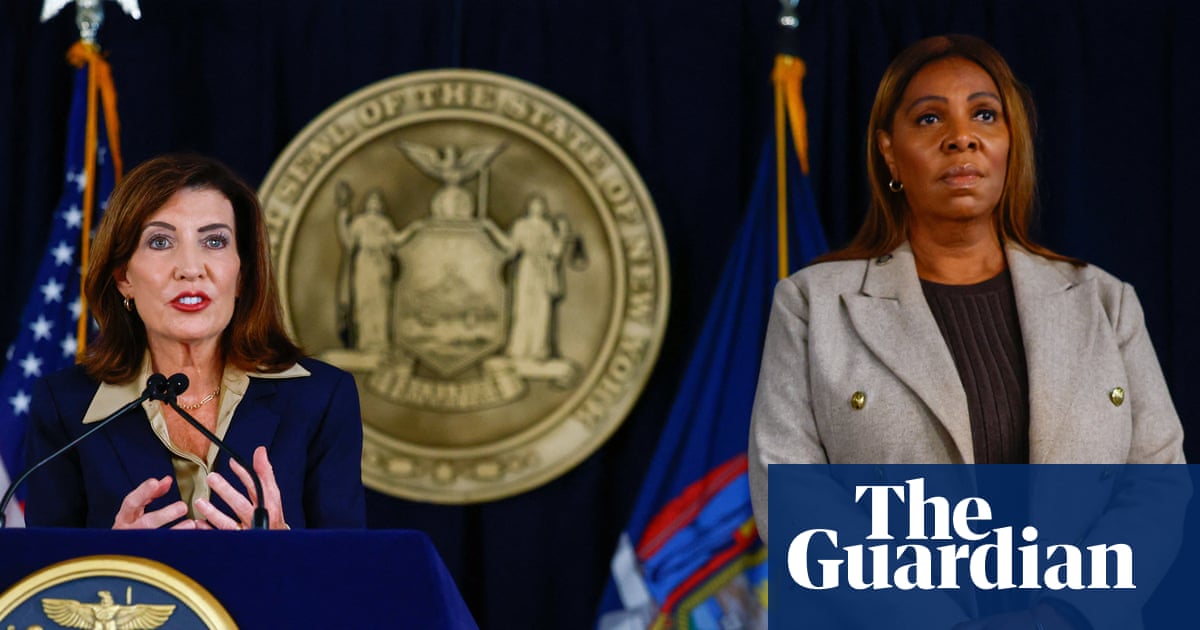 Kathy Hochul during a press briefing regarding the Cornell University investigation controversy.